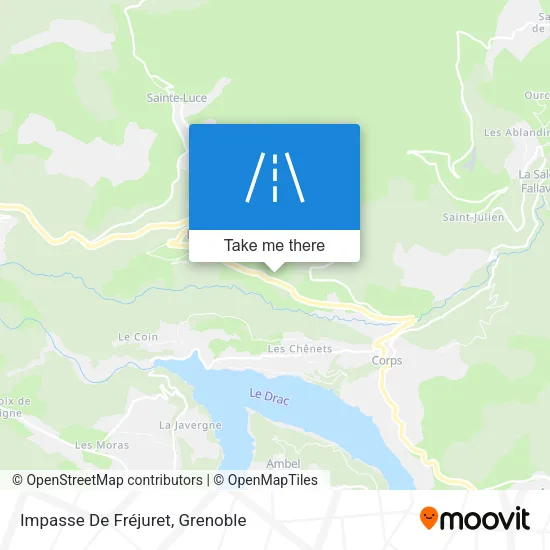 Impasse De Fréjuret map