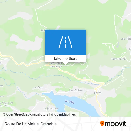 Route De La Mairie map