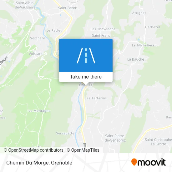 Chemin Du Morge map