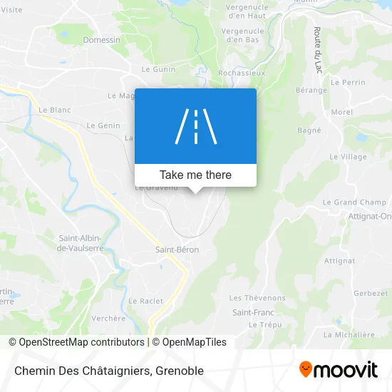 Chemin Des Châtaigniers map