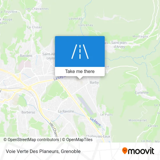 Voie Verte Des Planeurs map