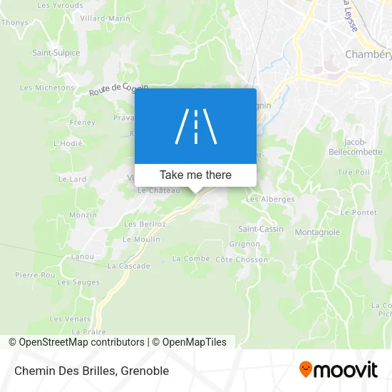 Chemin Des Brilles map