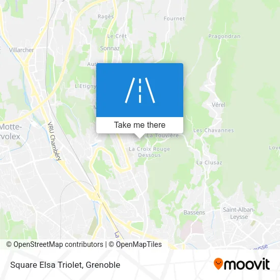 Square Elsa Triolet map