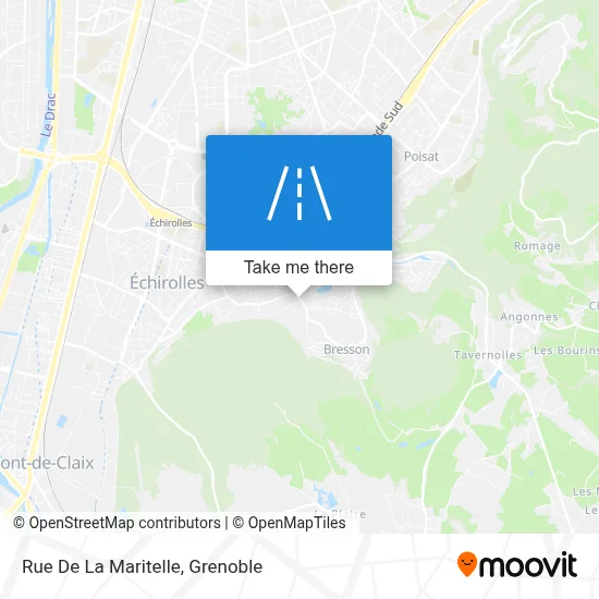 Rue De La Maritelle map