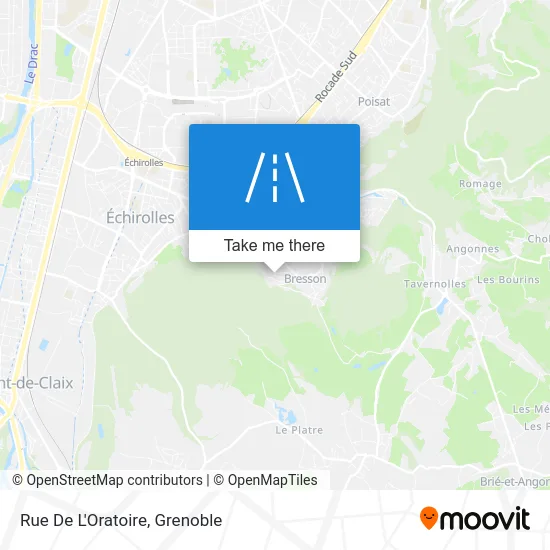 Rue De L'Oratoire map