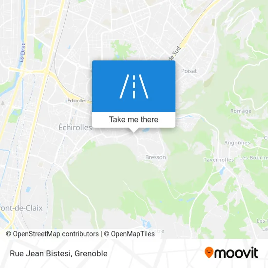 Rue Jean Bistesi map