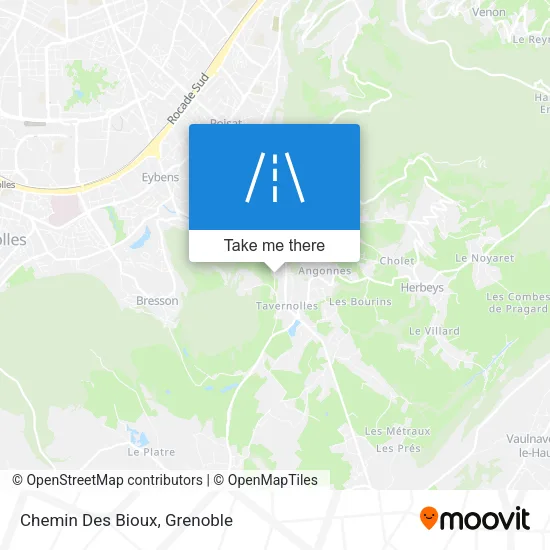 Chemin Des Bioux map