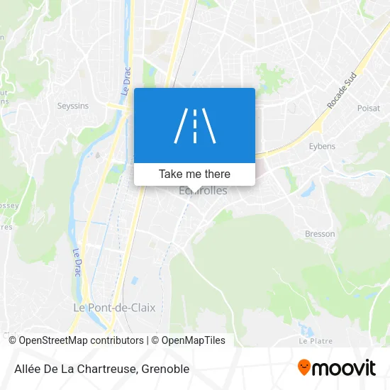 Allée De La Chartreuse map