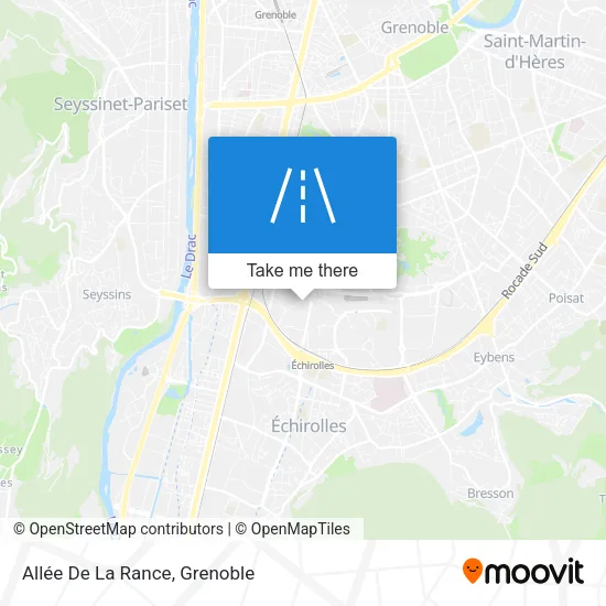 Allée De La Rance map
