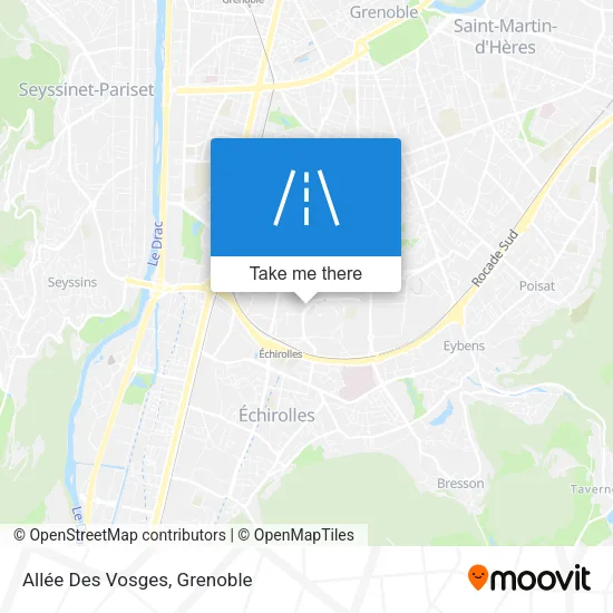 Allée Des Vosges map