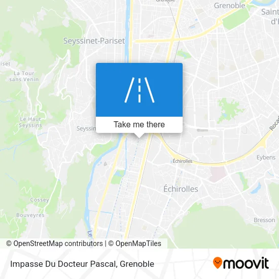 Impasse Du Docteur Pascal map