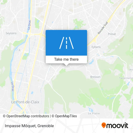 Impasse Môquet map