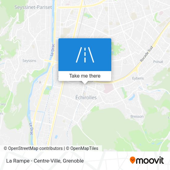 La Rampe - Centre-Ville map