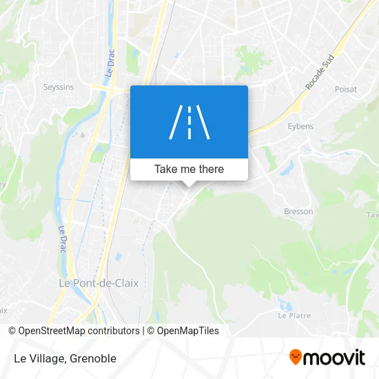 Le Village map