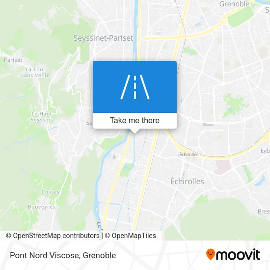 Pont Nord Viscose map
