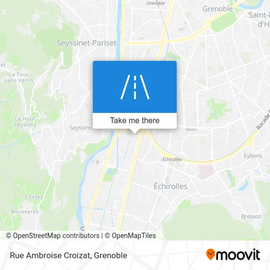 Rue Ambroise Croizat map