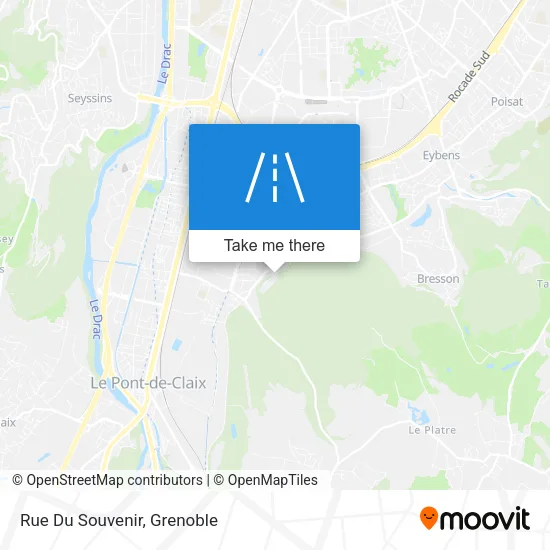 Rue Du Souvenir map