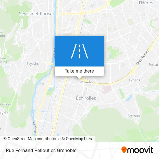 Rue Fernand Pelloutier map