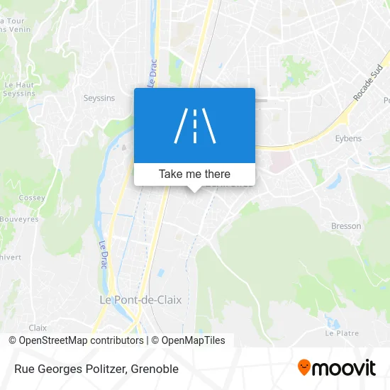 Rue Georges Politzer map