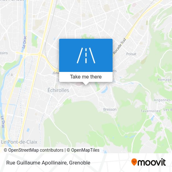 Rue Guillaume Apollinaire map