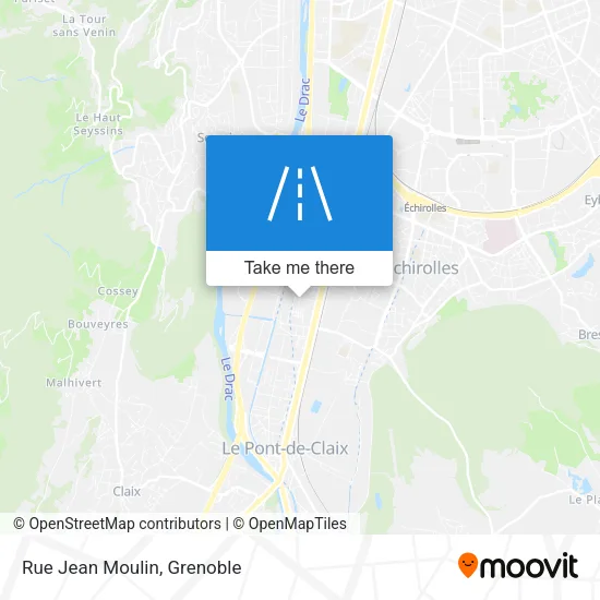 Rue Jean Moulin map