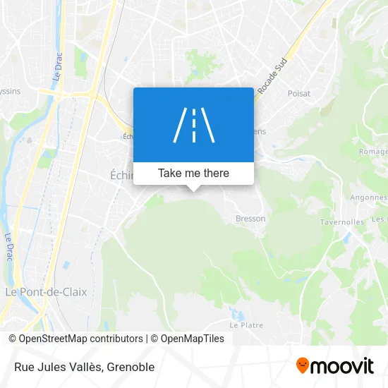 Rue Jules Vallès map