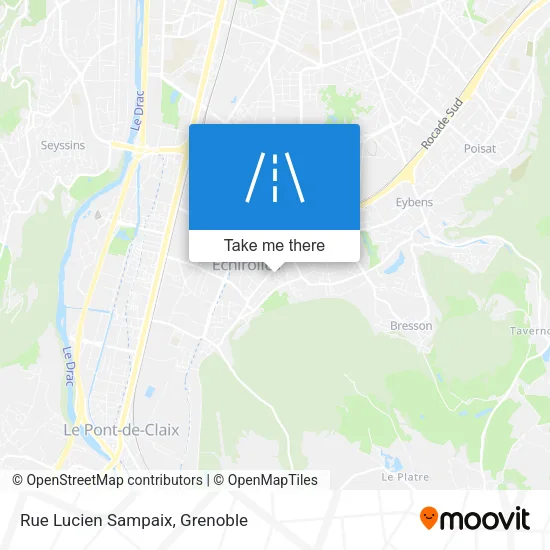 Rue Lucien Sampaix map