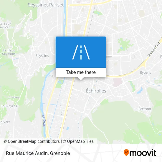 Rue Maurice Audin map