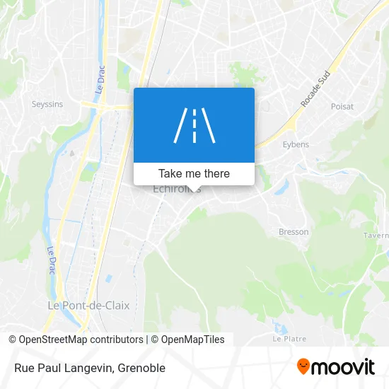 Rue Paul Langevin map