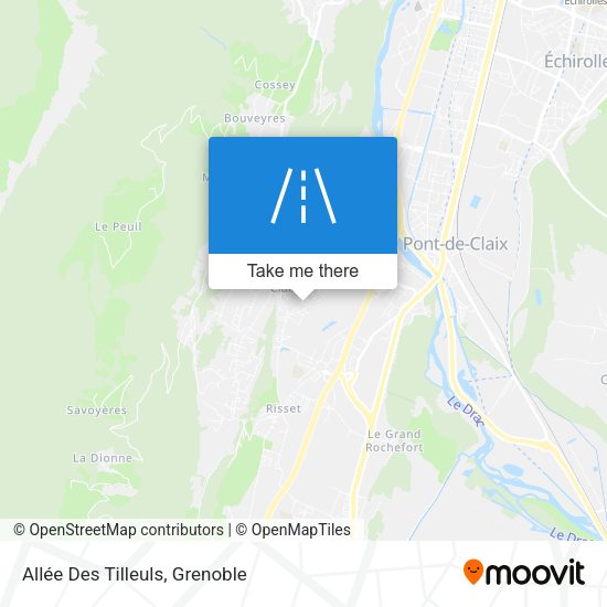 Allée Des Tilleuls map