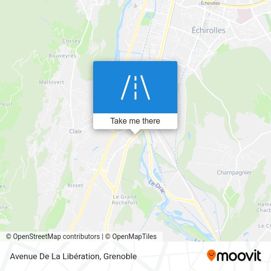 Avenue De La Libération map