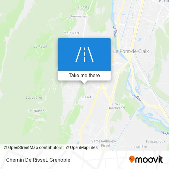 Chemin De Risset map