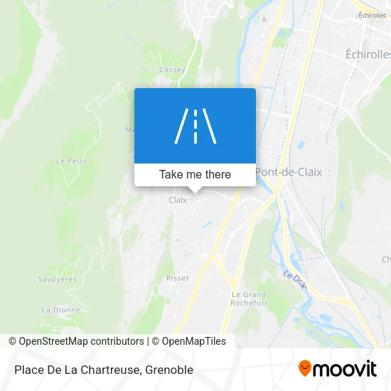 Place De La Chartreuse map