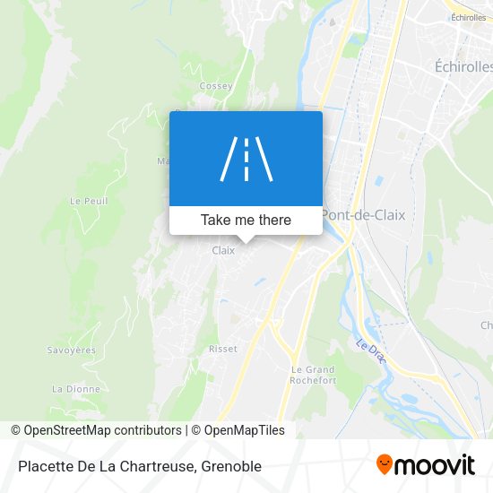 Placette De La Chartreuse map