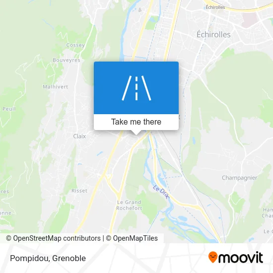 Pompidou map