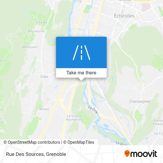 Rue Des Sources map
