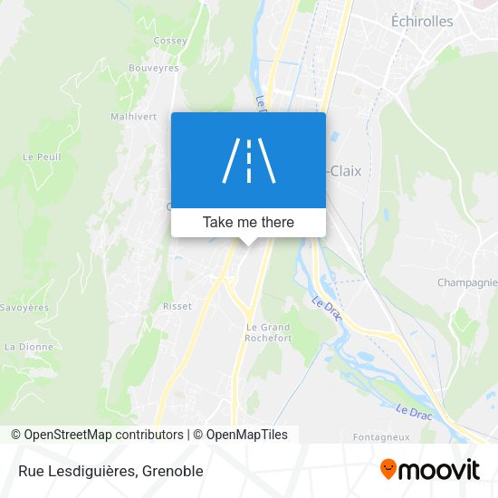 Rue Lesdiguières map