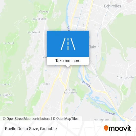 Ruelle De La Suze map