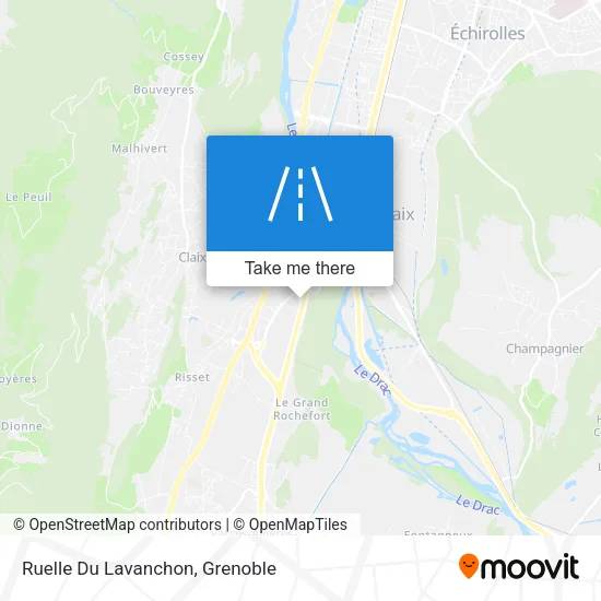 Ruelle Du Lavanchon map