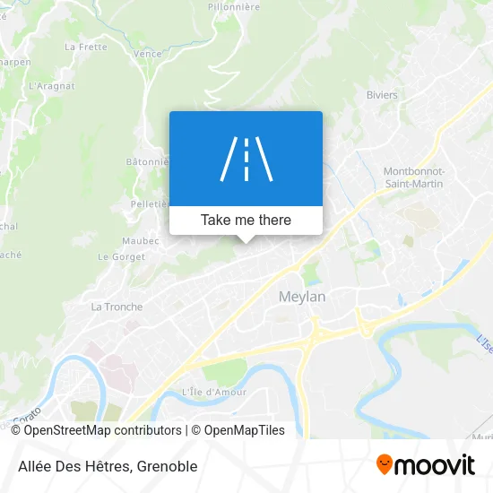 Allée Des Hêtres map