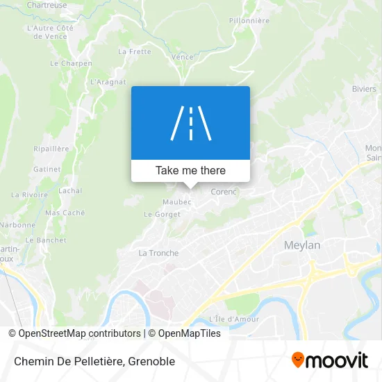 Chemin De Pelletière map