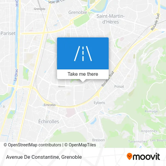 Avenue De Constantine map