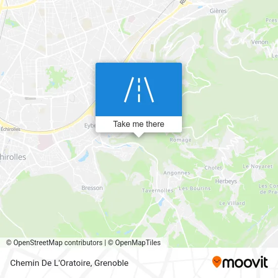 Chemin De L'Oratoire map