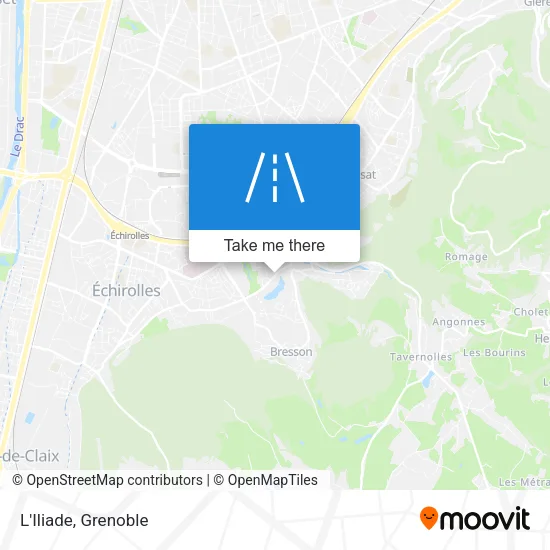 L'Iliade map