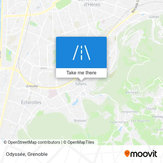 Odyssée map