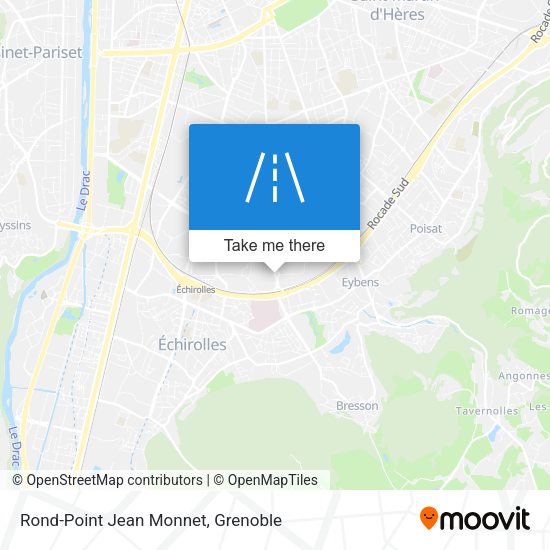 Rond-Point Jean Monnet map