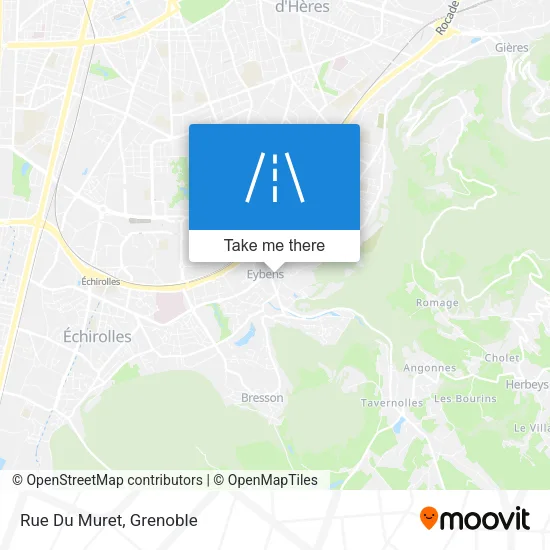 Rue Du Muret map