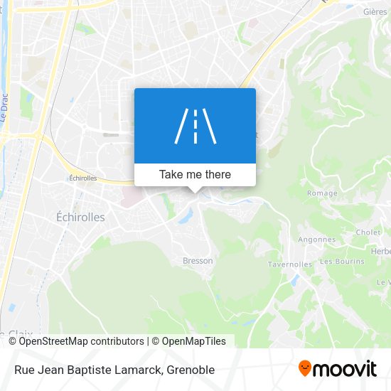 Rue Jean Baptiste Lamarck map
