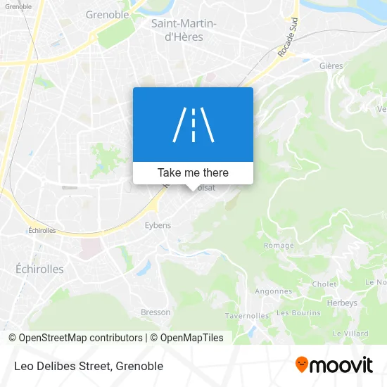 Rue Léo Delibes map