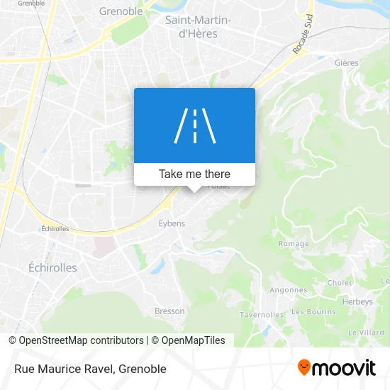 Rue Maurice Ravel map